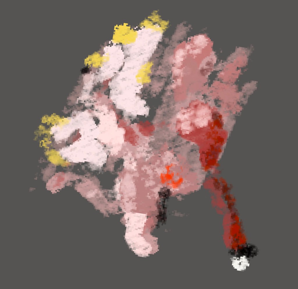 The death of a flower